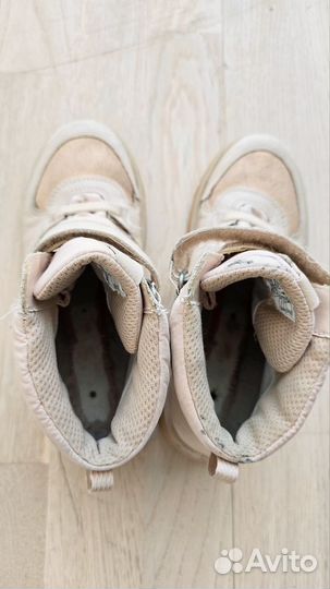 Ботинки Ecco на девочку 34 размер демисезон