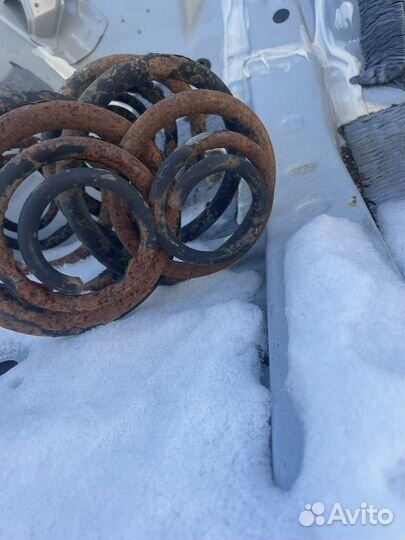 Задние пружины chevrolet lanos