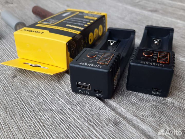 Зарядное устройство Liitokala lii-100B USB