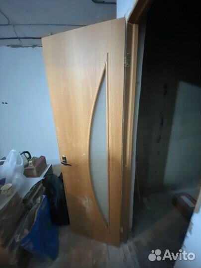 Дверь межкомнатная 600 с коробкой бу