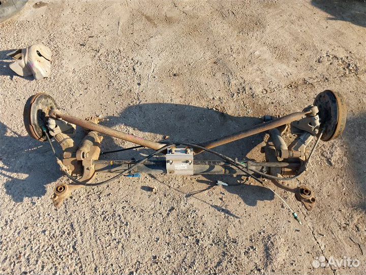 Балка подвески задняя Peugeot 206 седан KFW 2007