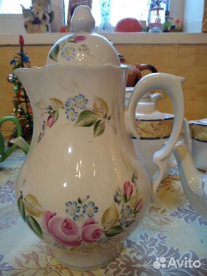 Сливочник ручная роспись СССР