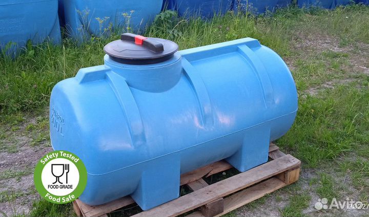 Бак пластиковый 400 / в день обращения