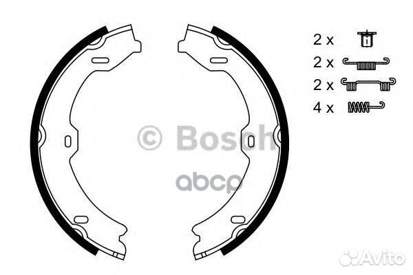 Колодки тормозные барабанные MB: S-class 05, S