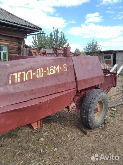 Пресс-подборщик Киргизстан ППЛ-Ф-1.6М-5, 1998