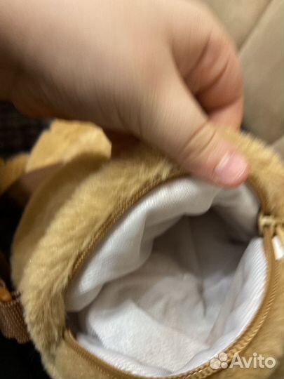 Плюшевый медведь рюкзак