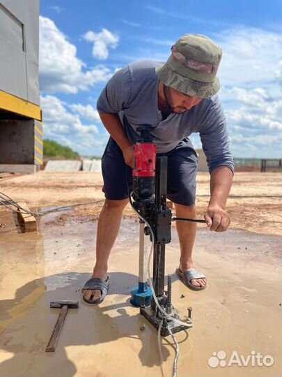 Алмазное бурение отверстий