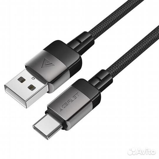 Кабель acefast C9-04 черный USB-A to USB-C chargi