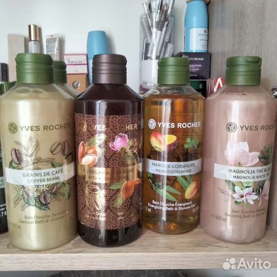 Гели для душа Ив Роше 200мл и 400мл в наличии