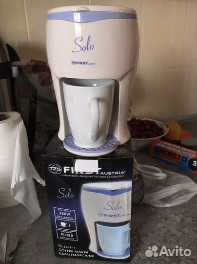 Кофеварка капельная first austria FA-5462-1