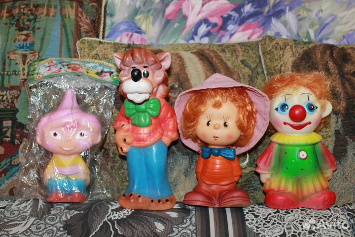 Резиновые игрушки СССР