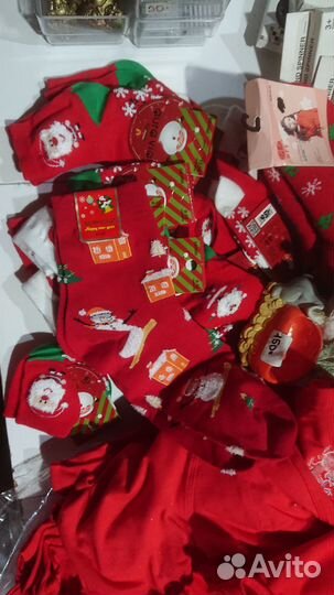 Носки новогодние детские