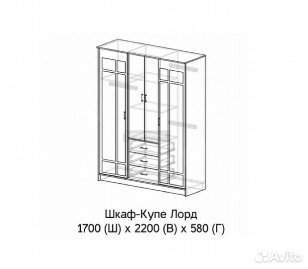 Шкаф купе Маэстро