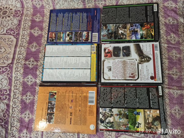 Двд диски с фильмами, играми, музыкой