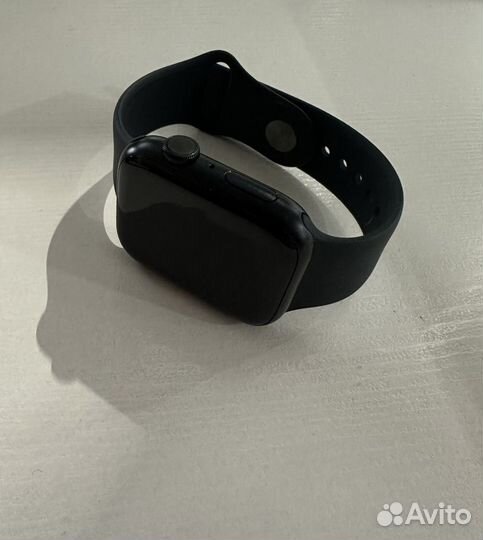 Часы apple watch 7 45 mm черные