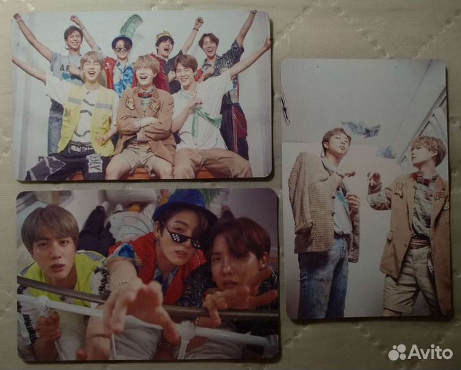Карточки bts map of the soul неофициальные