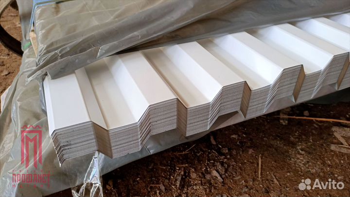 Профлист С21 белый