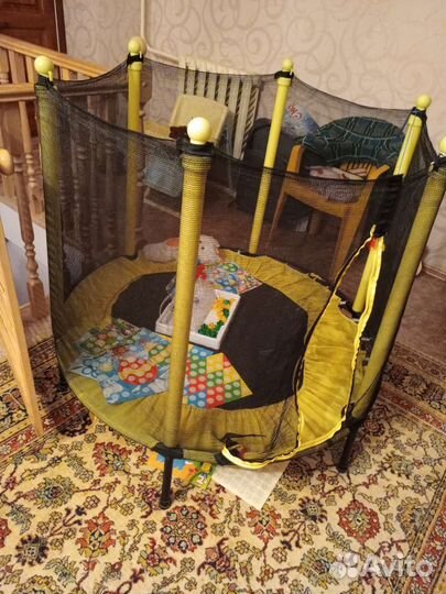 Батут с сеткой