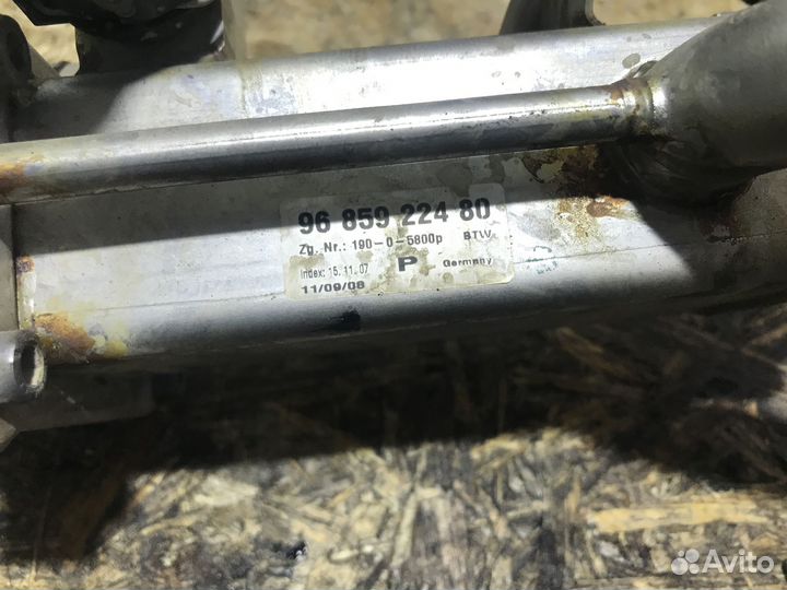 Клапан егр Peugeot 4007 Citroen C-Crosser 2.2 4HN