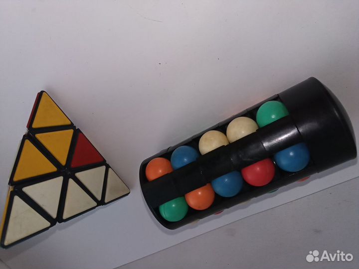 Головоломка башня СССР, треугольник кубика рубика