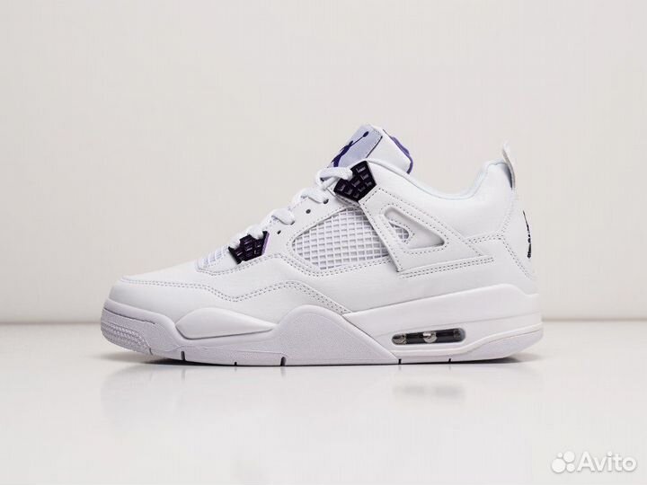 Кроссовки Air Jordan 4 Purple Metallic (36-45)