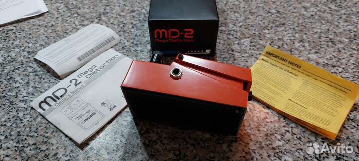 Гитарная педаль boss MD-2 Mega Distortion
