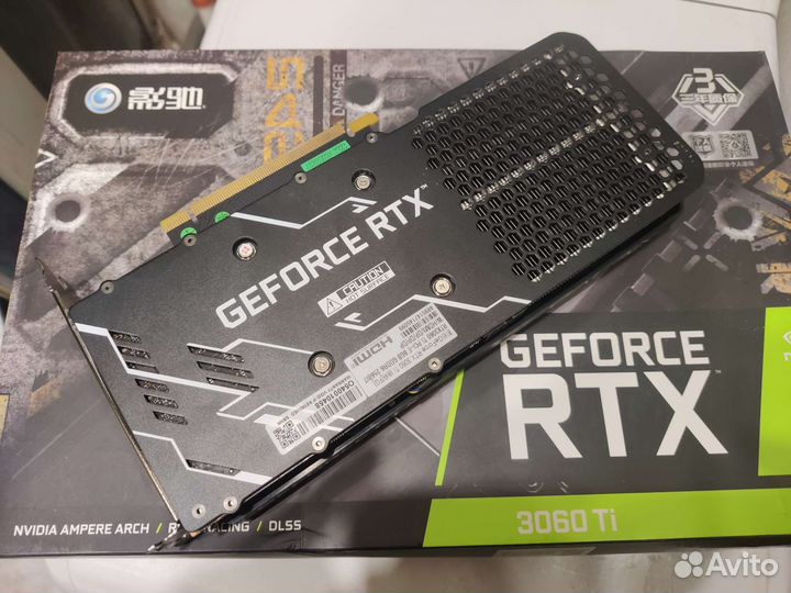 Видеокарта rtx 3060ti