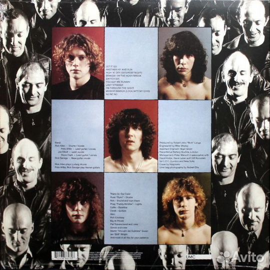 DEF leppard - high'N'DRY (LP)