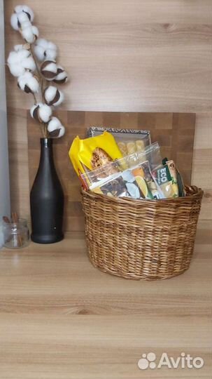 Корзина плетеная