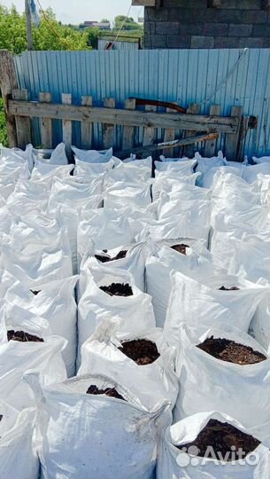 Навоз перегной мешках