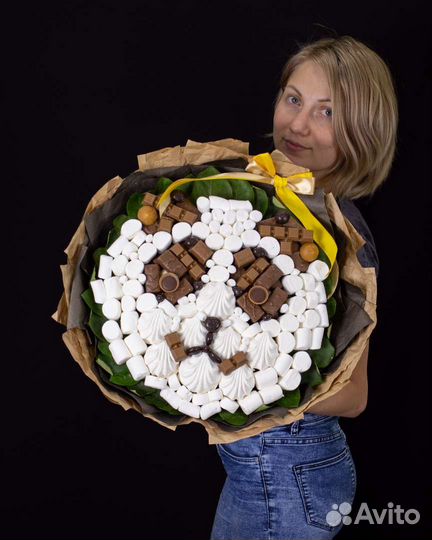 Вкусный съедобный букет