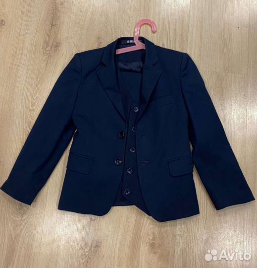 Костюм тройка 128-134