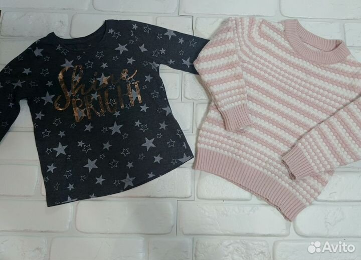 Вещи на девочку пакетом 92-98