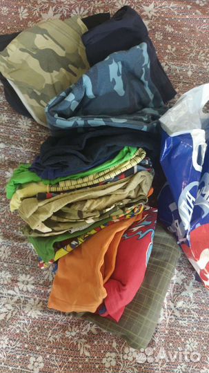 Детские вещи пакетом на мальчика 110 116