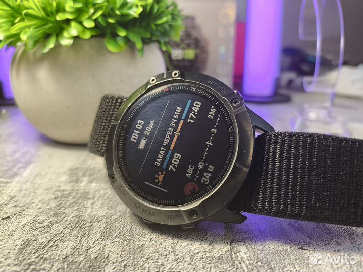 Часы garmin fenix 6x