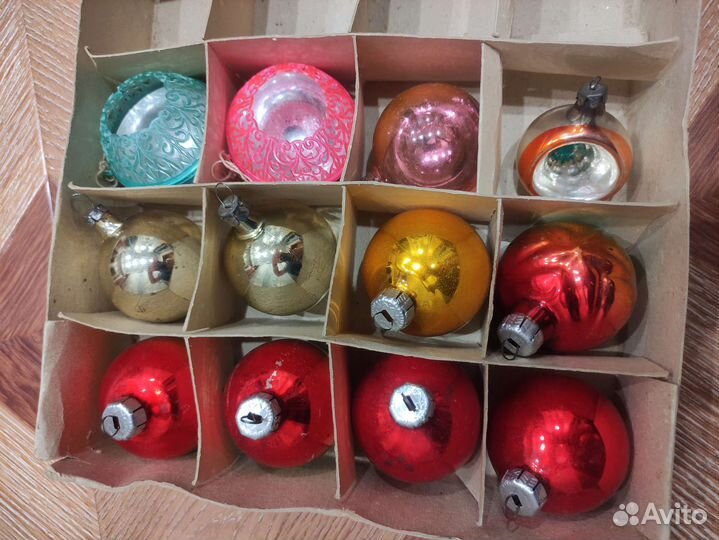 Елочные игрушки СССР