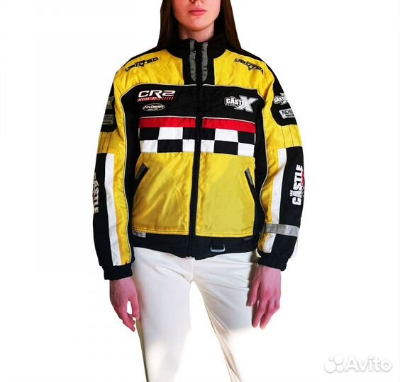 Винтажная гоночная куртка Castle Y2K