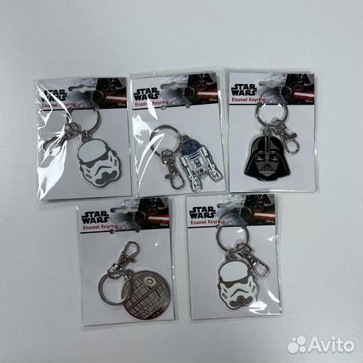 Металлические Брелки в ассортименте от Star Wors