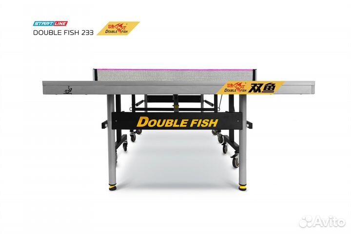 Стол теннисный Double Fish 233 черный