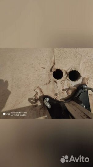 Алмазное бурение, сверление отверстии