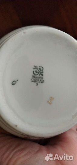 Сервиз столовый Цветы Польша на 6 персон