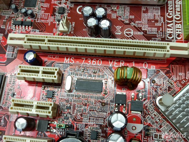 Материнская плата 775 Msi MS-7360 Ver 1.0