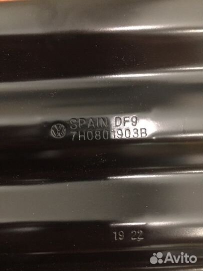 Крепление запасного колеса volkswagen