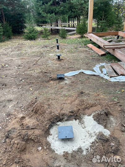 Винтовые сваи под ключ