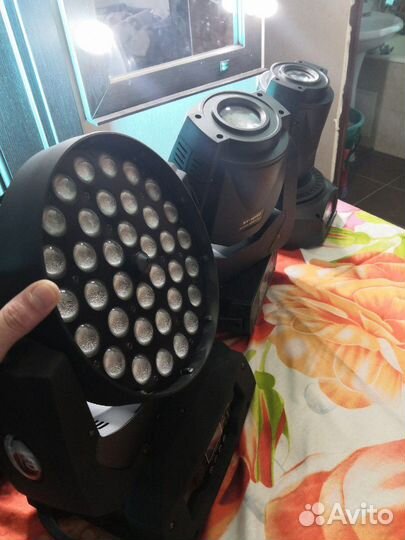 Moving head LED zoom 36x10 rgbw