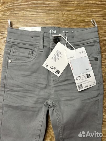 Джинсы для девочки 92/2 C&A Новые