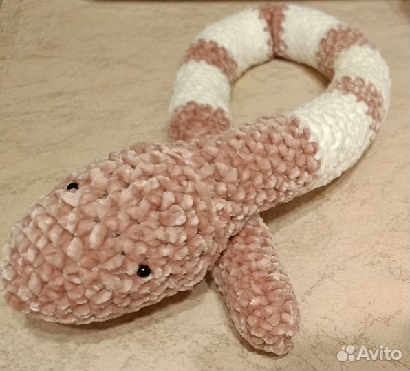 Игрушка Амигуруми Змейка