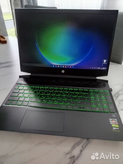 Игровой ноутбук HP pavilion gaming 15