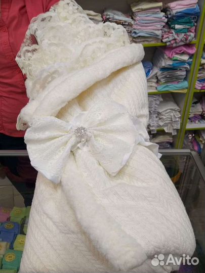 Конверт на выписку зимний