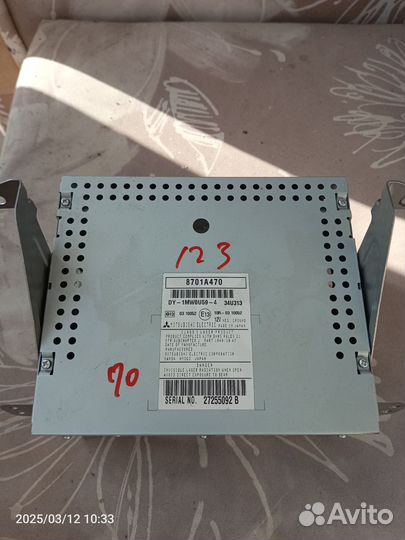 Штатная магнитола Mitsubishi ASX